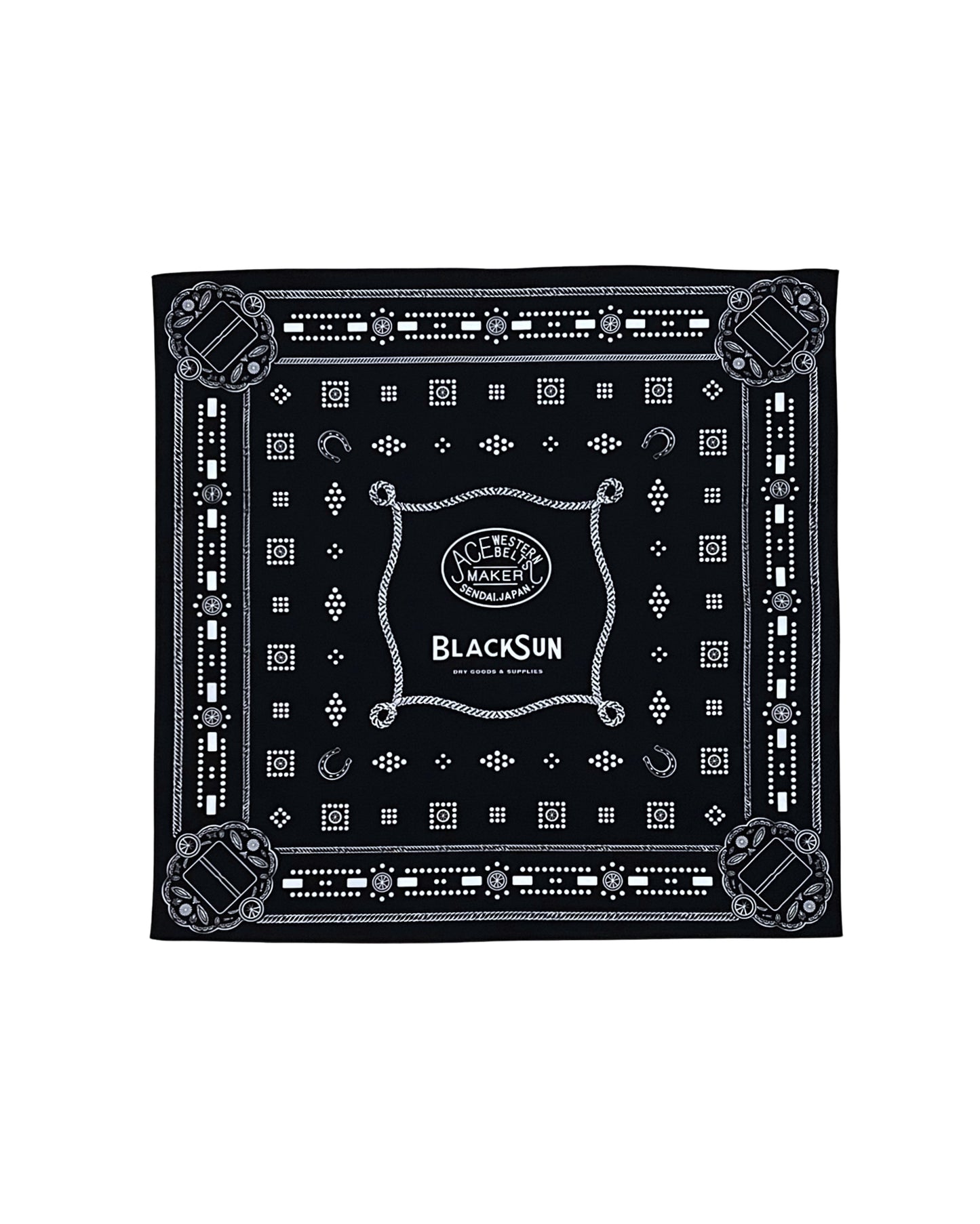 (Pre-Order) BlackSun X ACE WESTERN BELT - "10TH ANNIVERSARY BANDANNA" (Deposit HKD100)