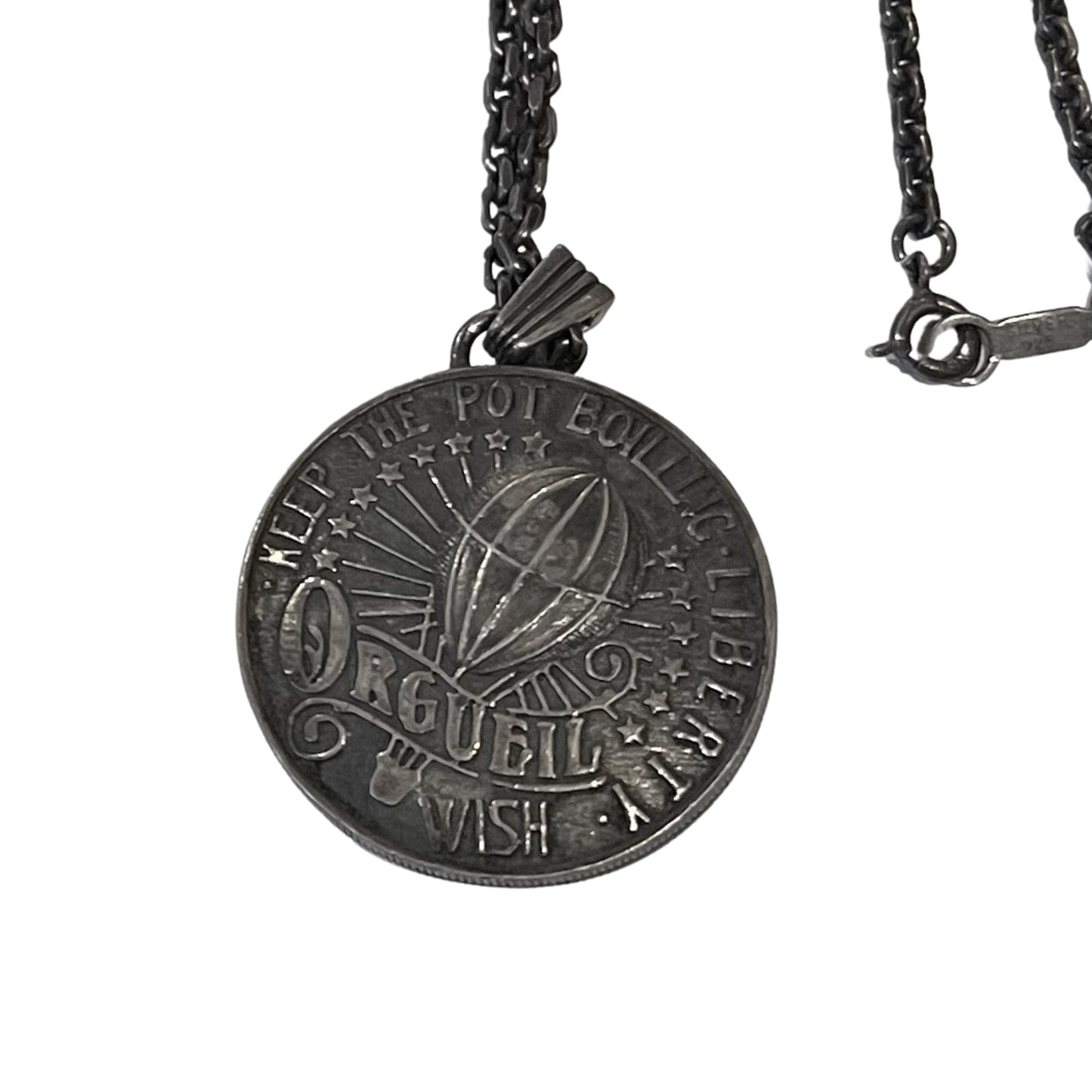 (2nd hand) ORGUEIL Silver Necklace