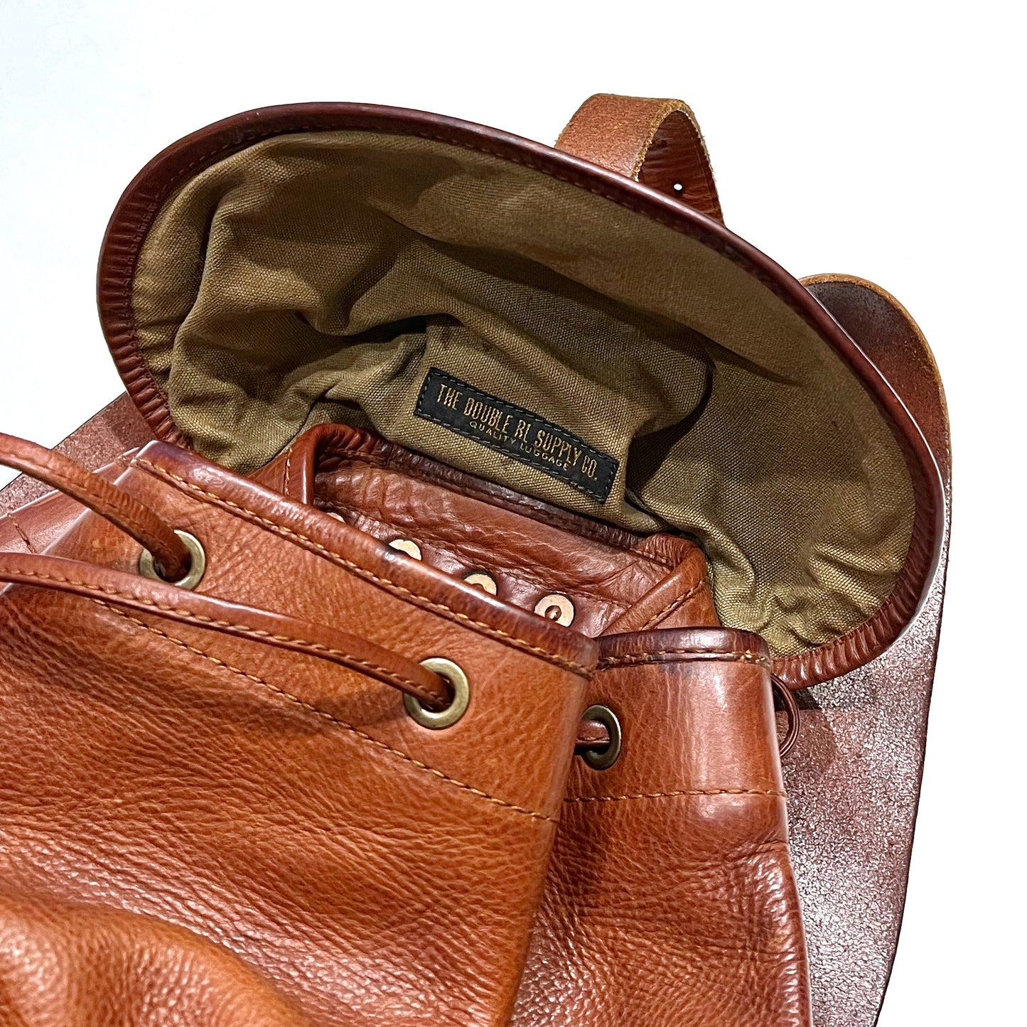 (2nd hand) RRL Riley Leather Backpack