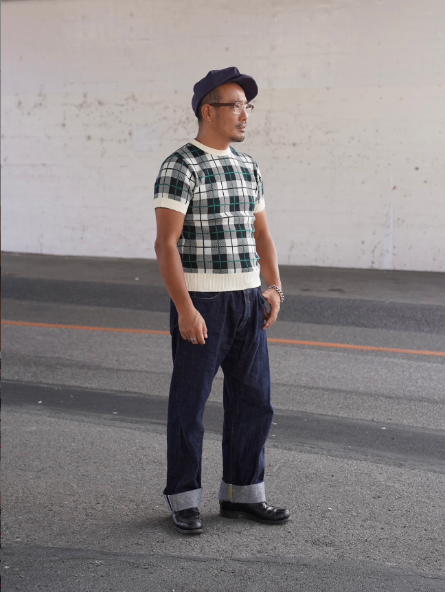 The Groovin High - Lot.535 1940s Style Summer Knit (Green)