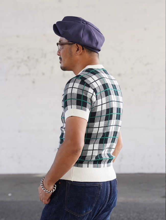 The Groovin High - Lot.535 1940s Style Summer Knit (Green)