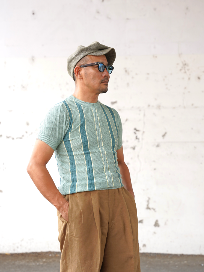 The Groovin High - 250203 Summer Knit / Moss stitch