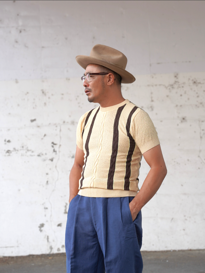 The Groovin High - 250203 Summer Knit / Moss stitch