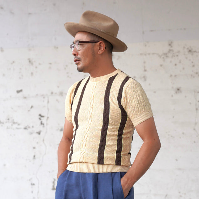 The Groovin High - 250203 Summer Knit / Moss stitch
