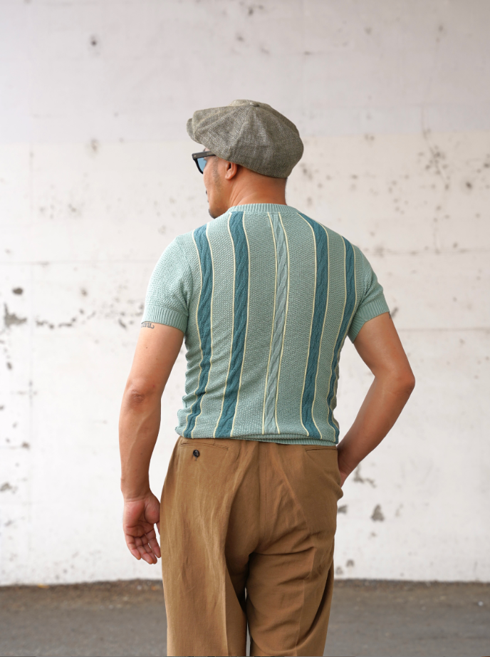 The Groovin High - 250203 Summer Knit / Moss stitch