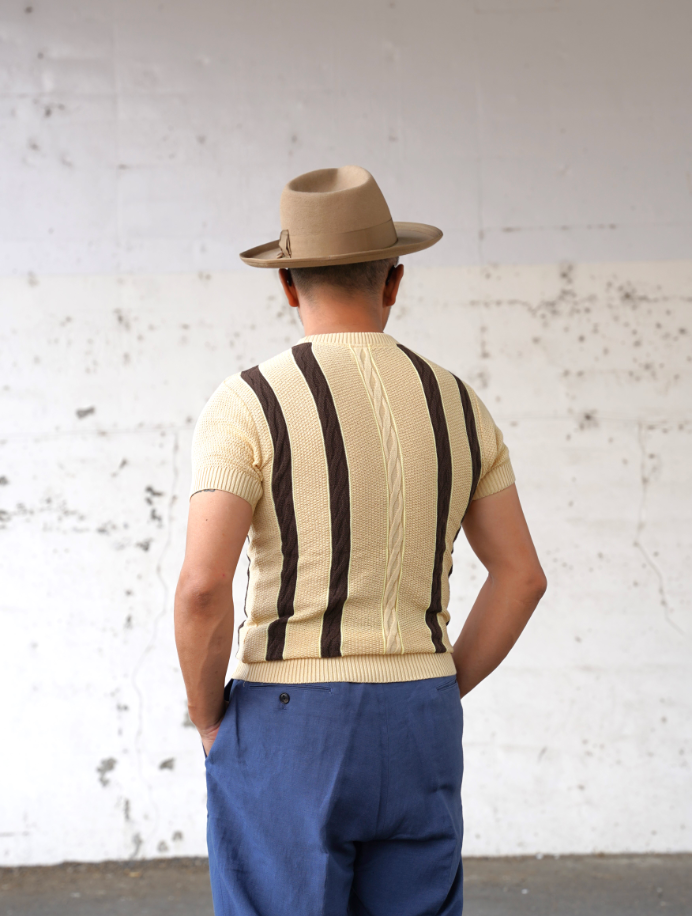 The Groovin High - 250203 Summer Knit / Moss stitch