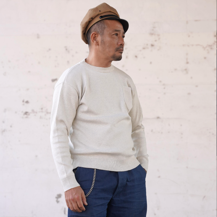 The Groovin High - Lot.250215 Heavy Cotton Tops (Beige)