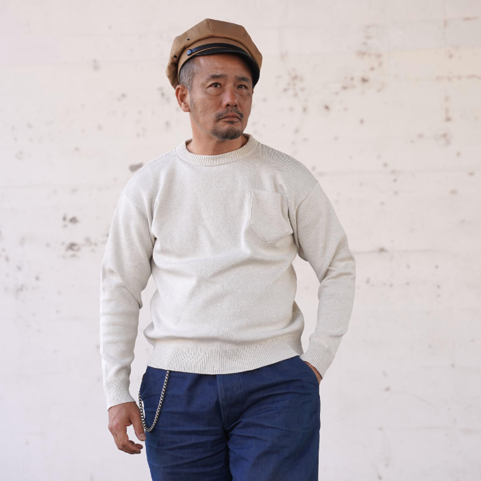 The Groovin High - Lot.250215 Heavy Cotton Tops (Beige)