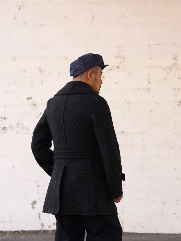 (尾數) The Groovin High - Lot.250420 1940s Style Shawl collar Coat