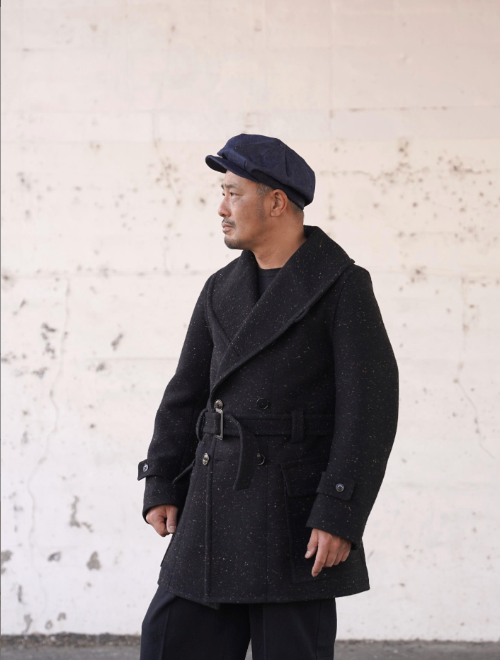 (Pre-Order) The Groovin High - Lot.250420 1940s Style Shawl collar Coat (Deposit HKD100)