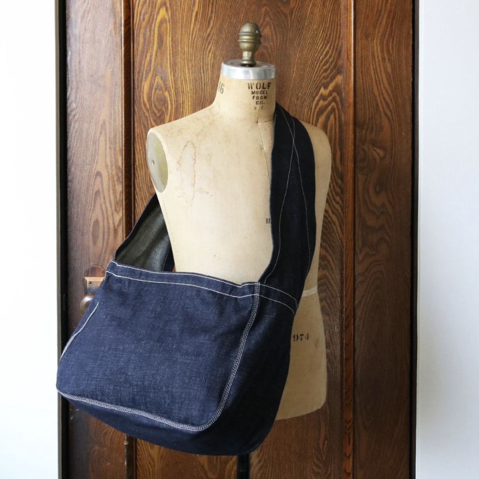 LaborDay & Co. - Newspaper Boy Bag (Denim)