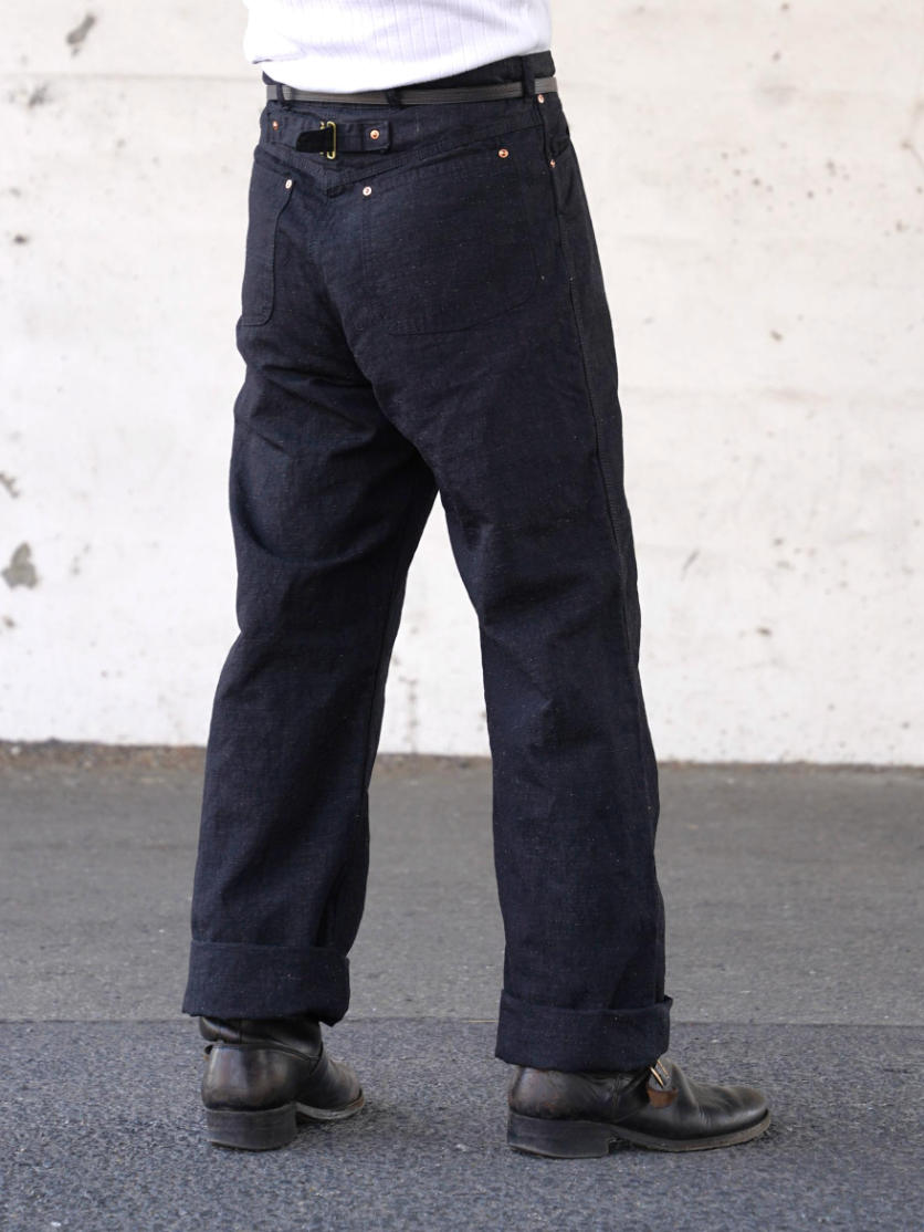 (Pre-Order) The Groovin High - 260303 Black Denim Cinch Pants (Deposit HKD100)