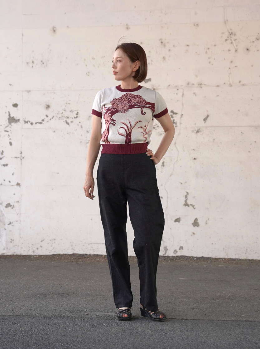 (Pre-Order) Old Devil Moon - 260601 Ladys Summer Knit / Panther (Deposit HKD100)