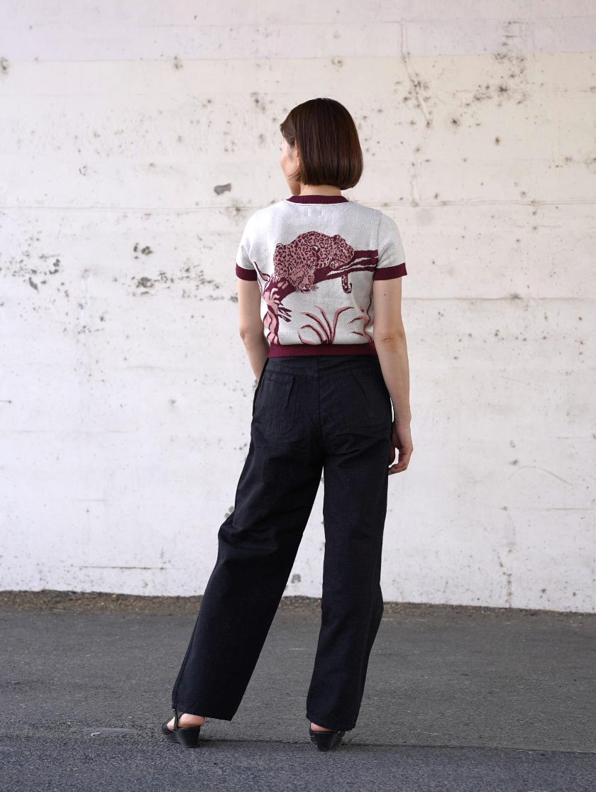 (Pre-Order) Old Devil Moon - 260601 Ladys Summer Knit / Panther (Deposit HKD100)