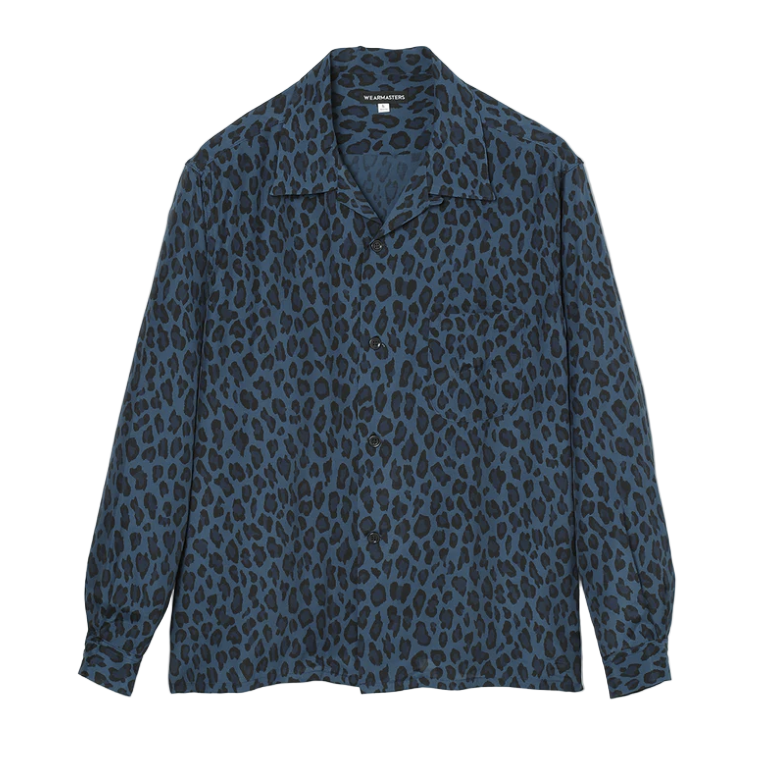 WearMasters - Lot.903 Leopard Shirt (Navy)