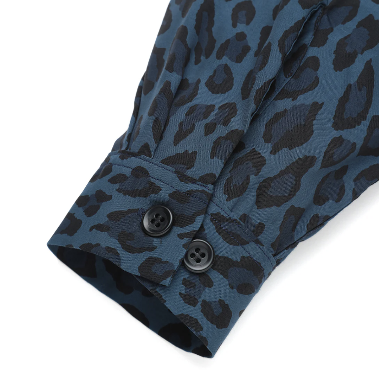 WearMasters - Lot.903 Leopard Shirt (Navy)