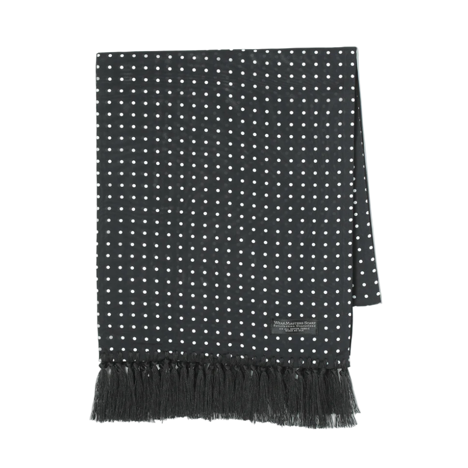 WearMasters - WS023 Scarf (Black Dot)