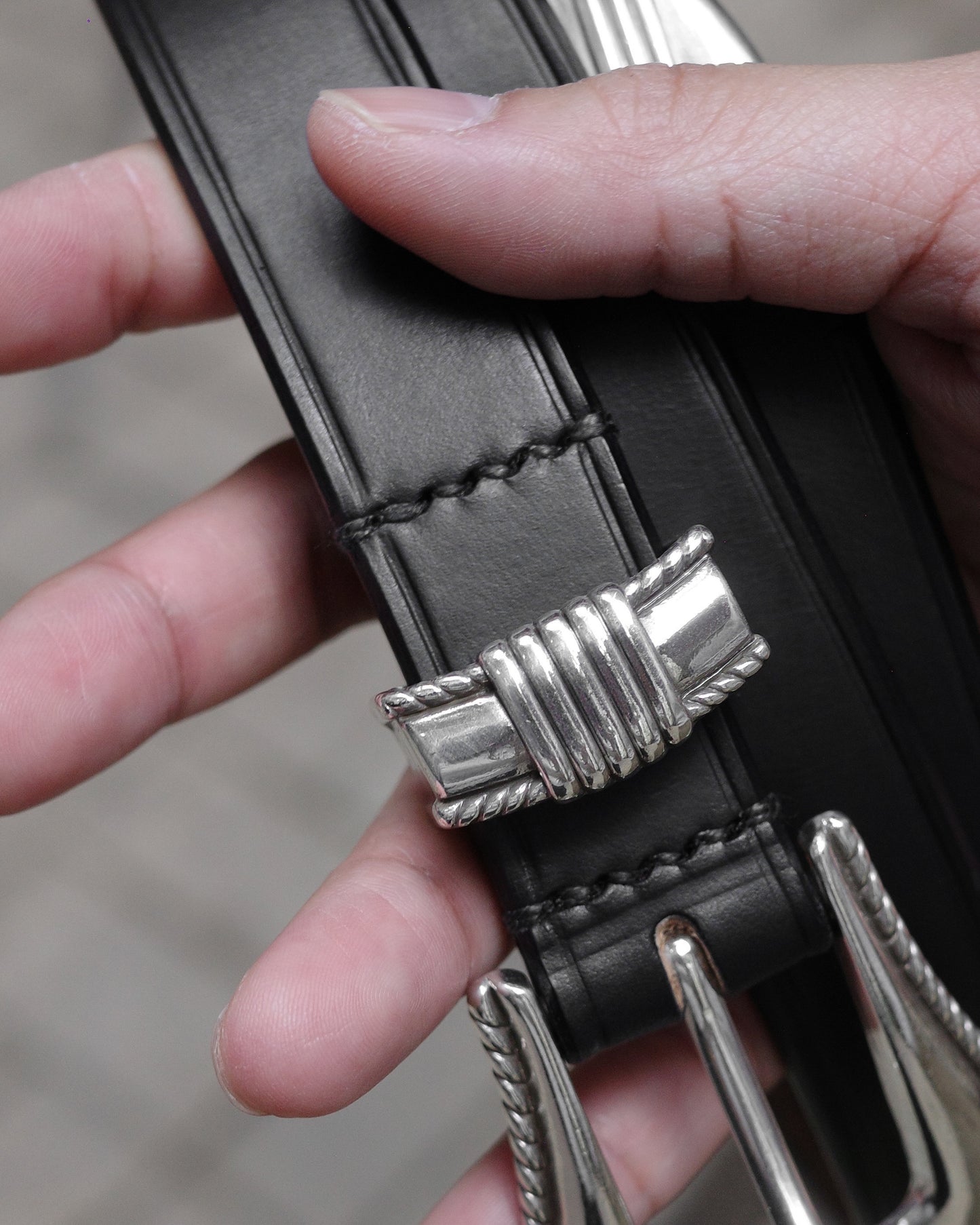 THE WONDER LUST - 25mm Tea-core Western Style Belt