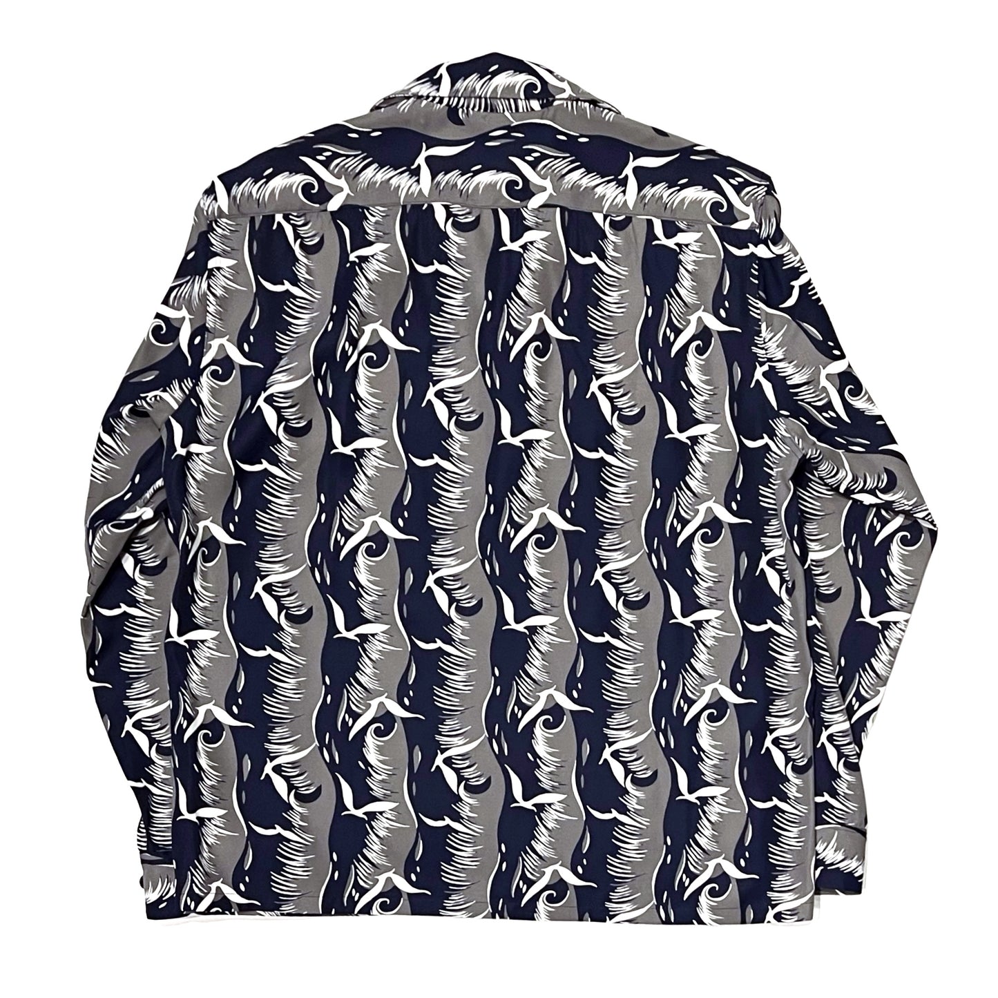 The Groovin High - 250106 L/S Shirt / Seagull (Navy)