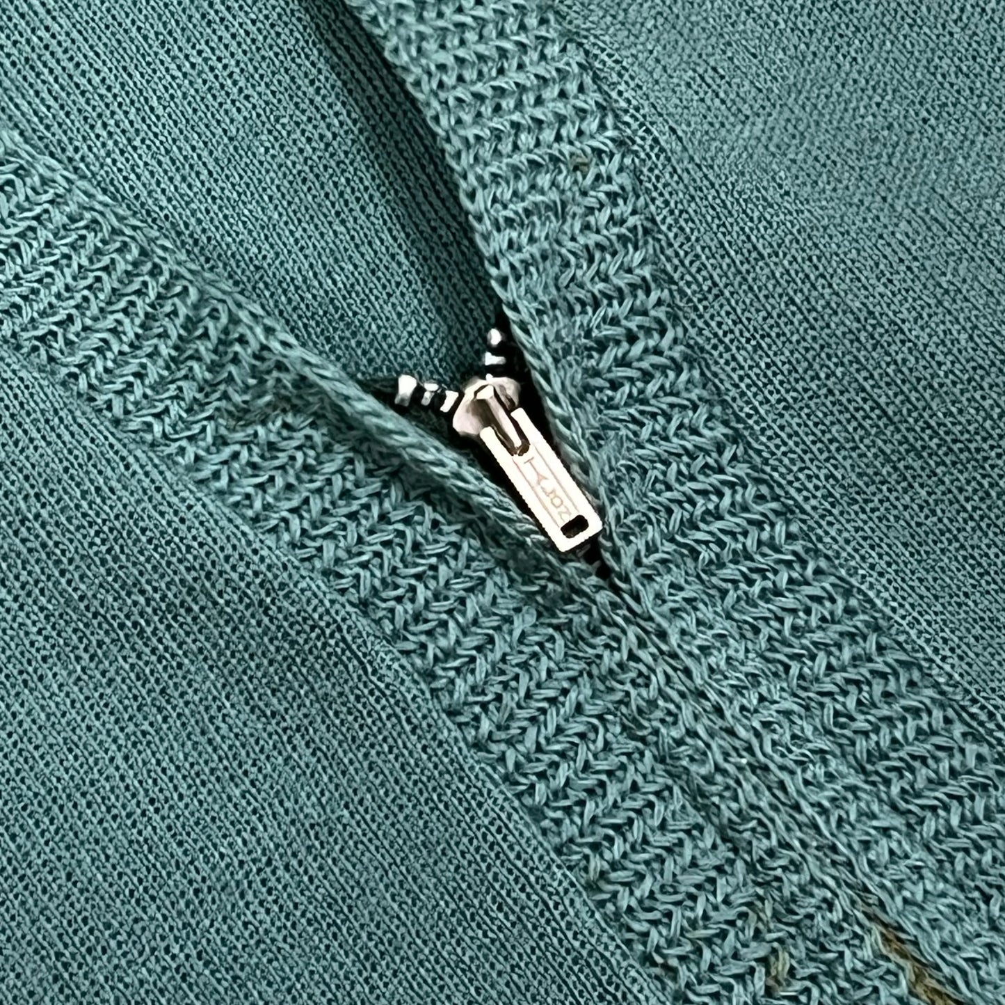 1940s - 1950s Welgrume Wool Zip Cardigan