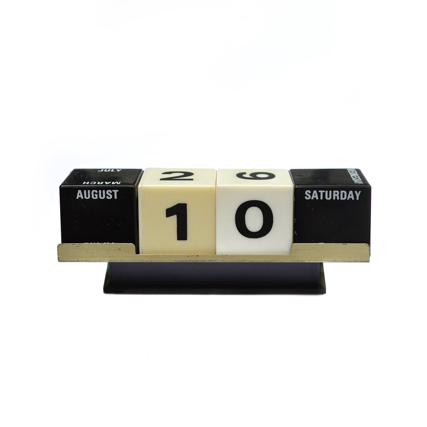 1960s-1970s Mid Century Desk Top Calendar