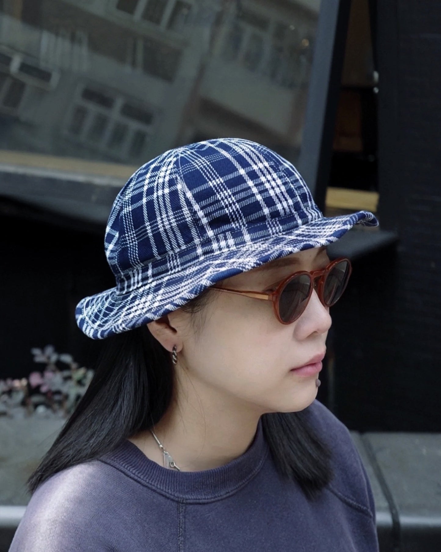 The Bald Co - M-37 Hat (Flannel Indigo)