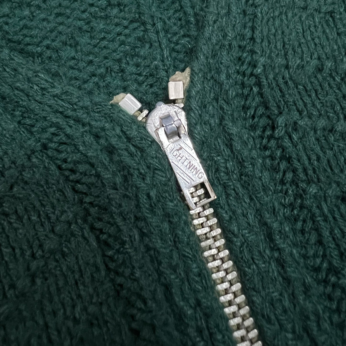 1950z Wool Zip Cardigan