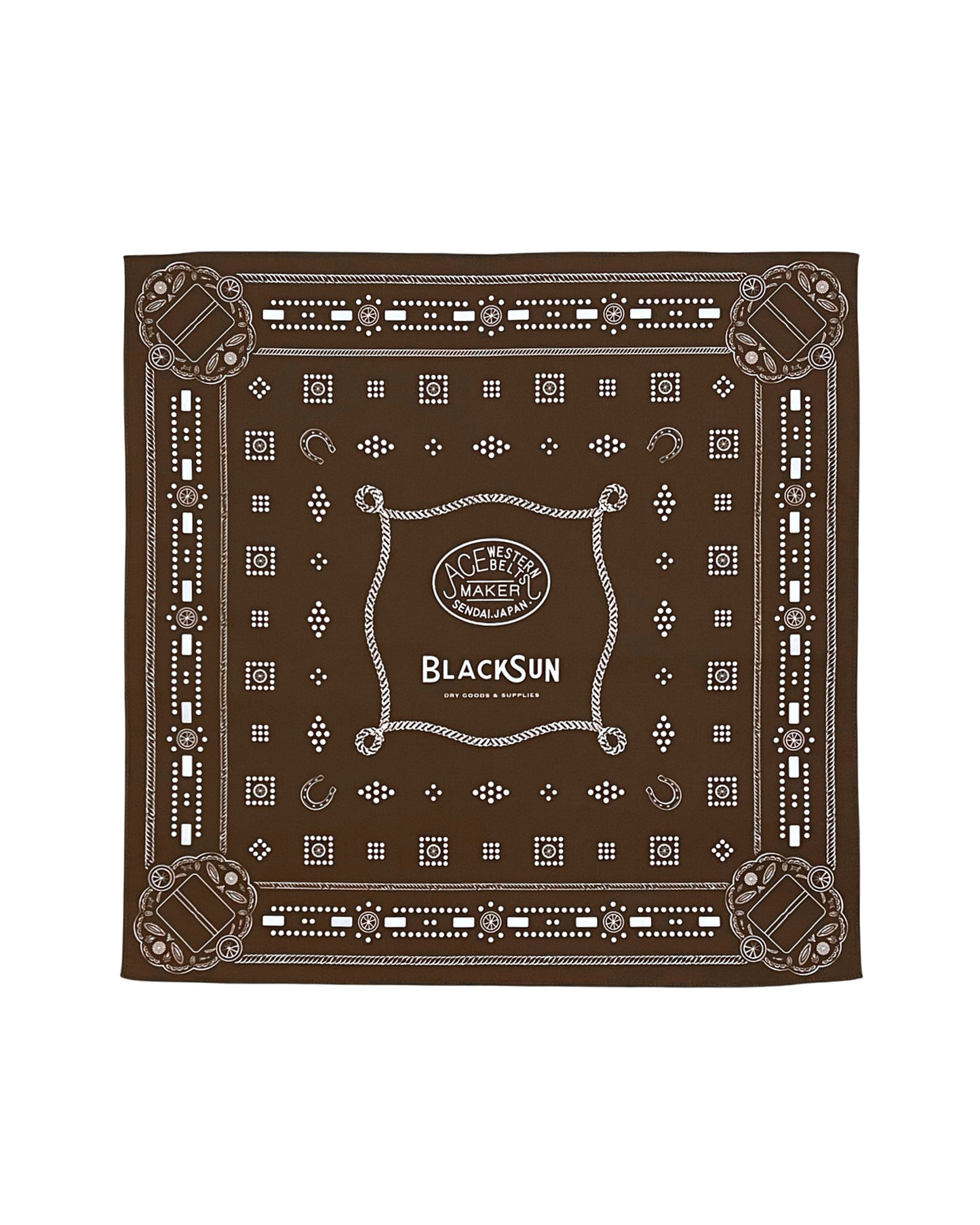 (Pre-Order) BlackSun X ACE WESTERN BELT - "10TH ANNIVERSARY BANDANNA" (Deposit HKD100)