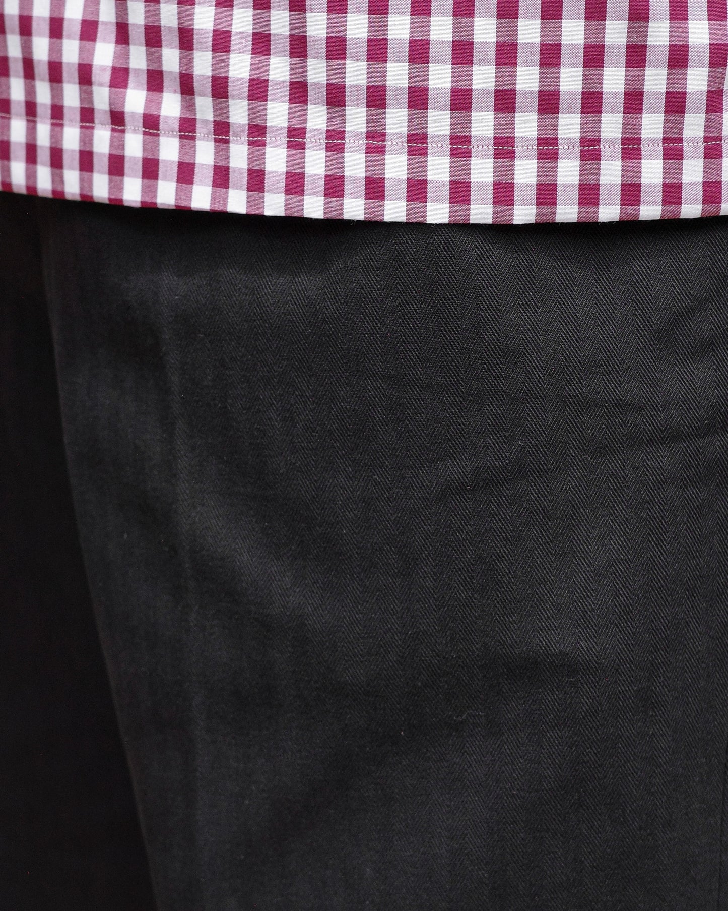 THE BALD CO. - Open Collar Shirt (Red)