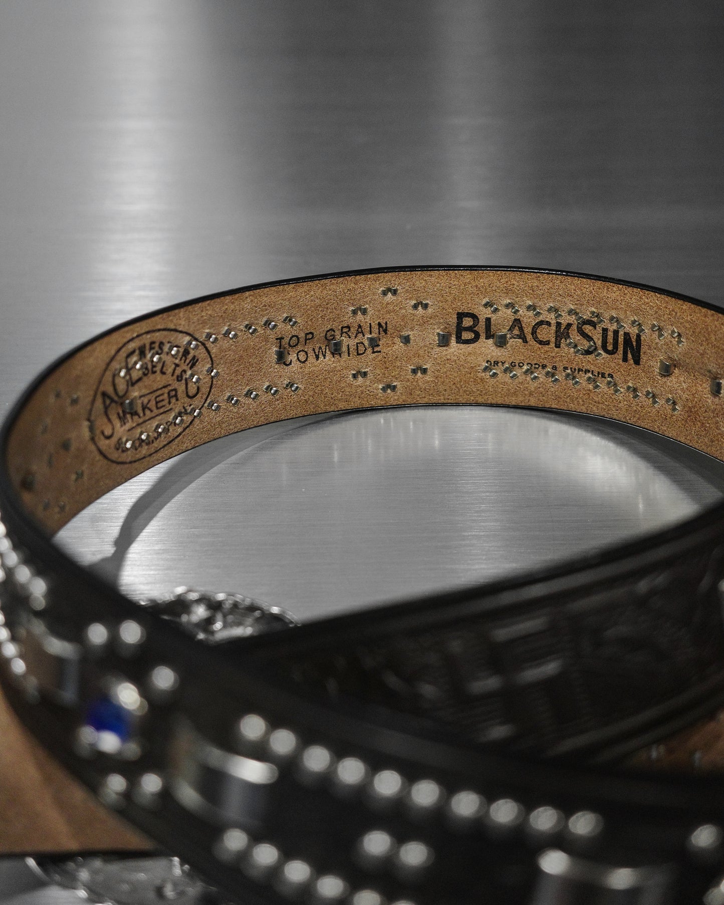 (Pre-Order) BlackSun X ACE WESTERN BELT - No.BS008 "10TH ANNIVERSARY BELT" (Deposit HKD1800)