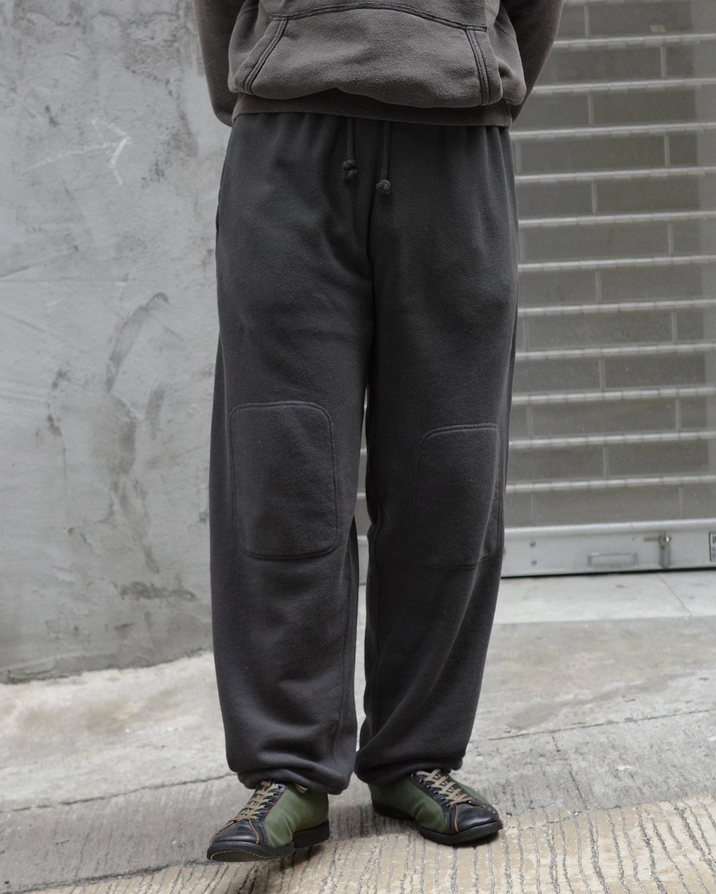 Healthknit - TOMPKINS 1940s Style Sweatpants (Light Grey Vintage Finsh)