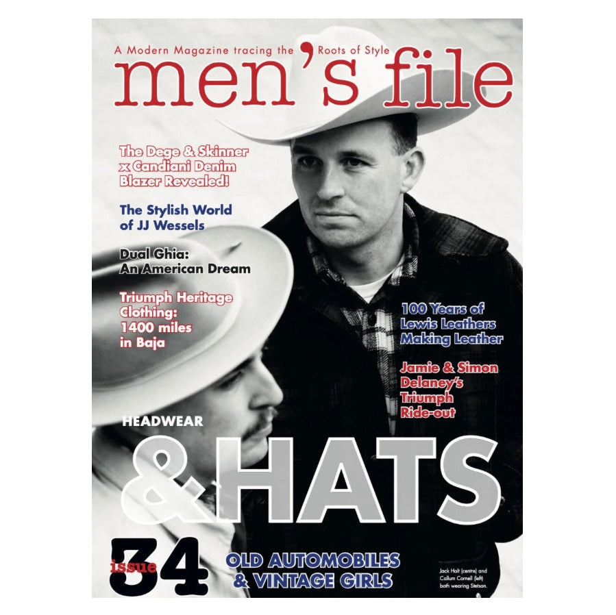 Men’s File 34 + CLUTCH Magazine Vol.104