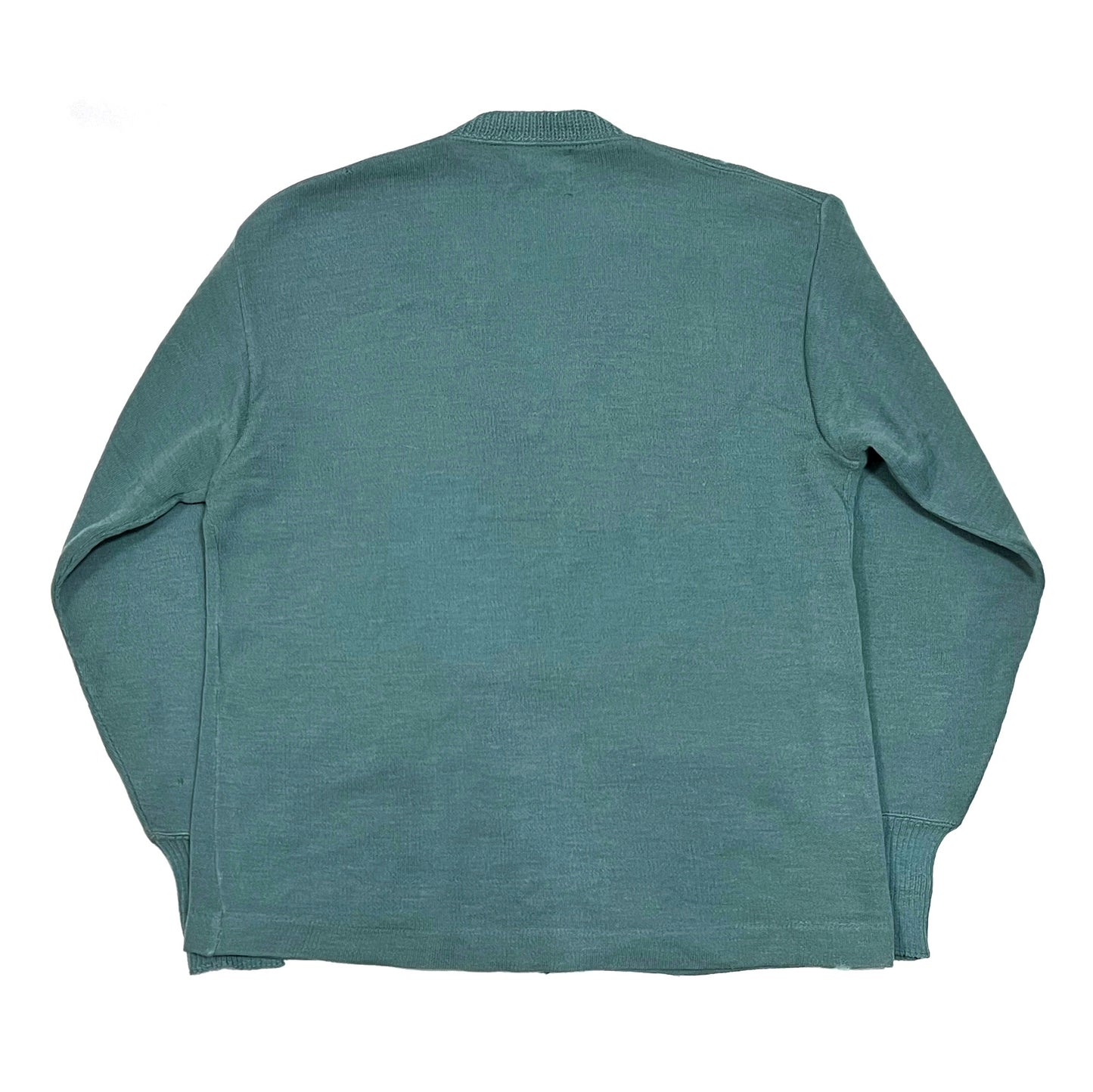 1940s - 1950s Welgrume Wool Zip Cardigan