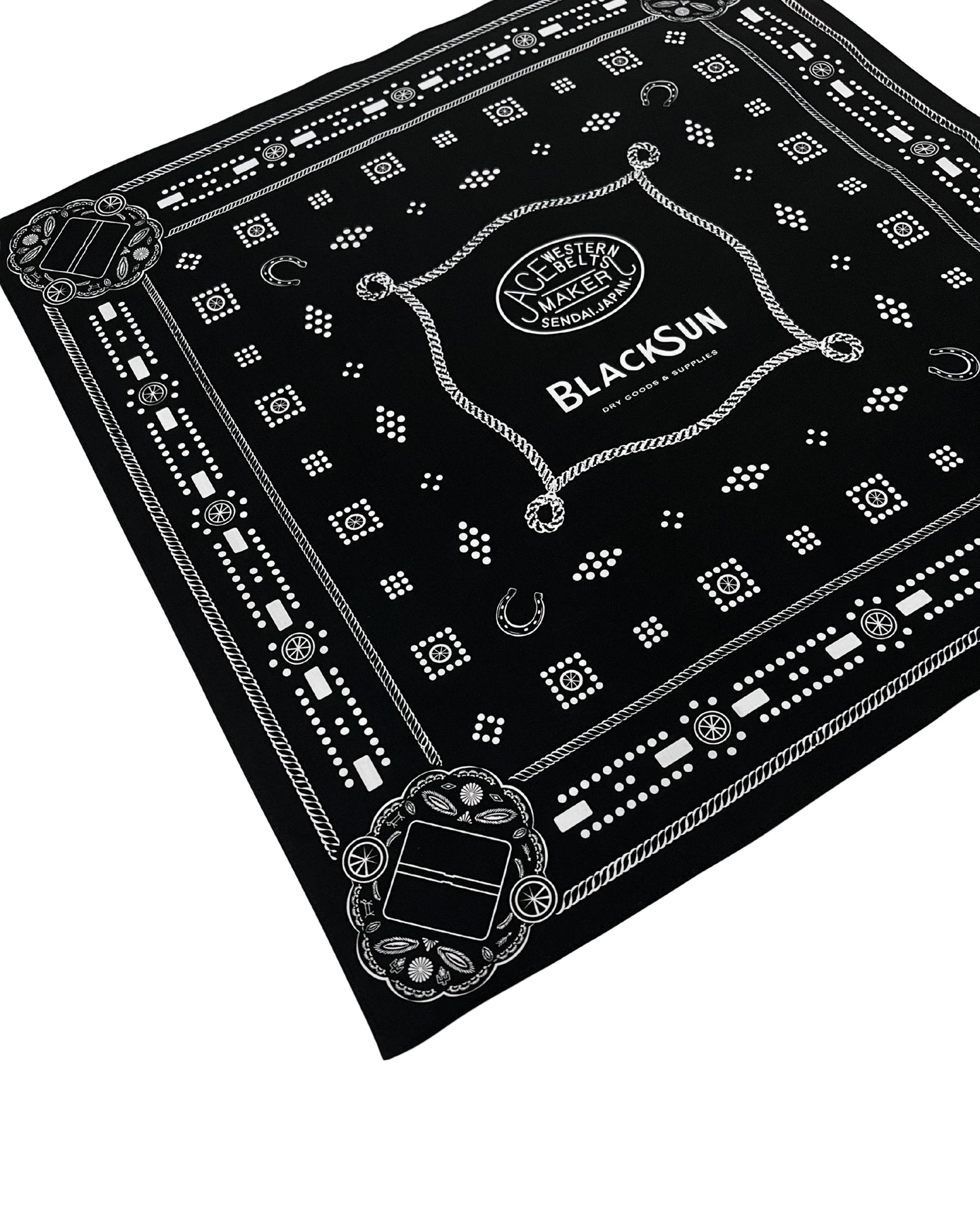 (Pre-Order) BlackSun X ACE WESTERN BELT - "10TH ANNIVERSARY BANDANNA" (Deposit HKD100)
