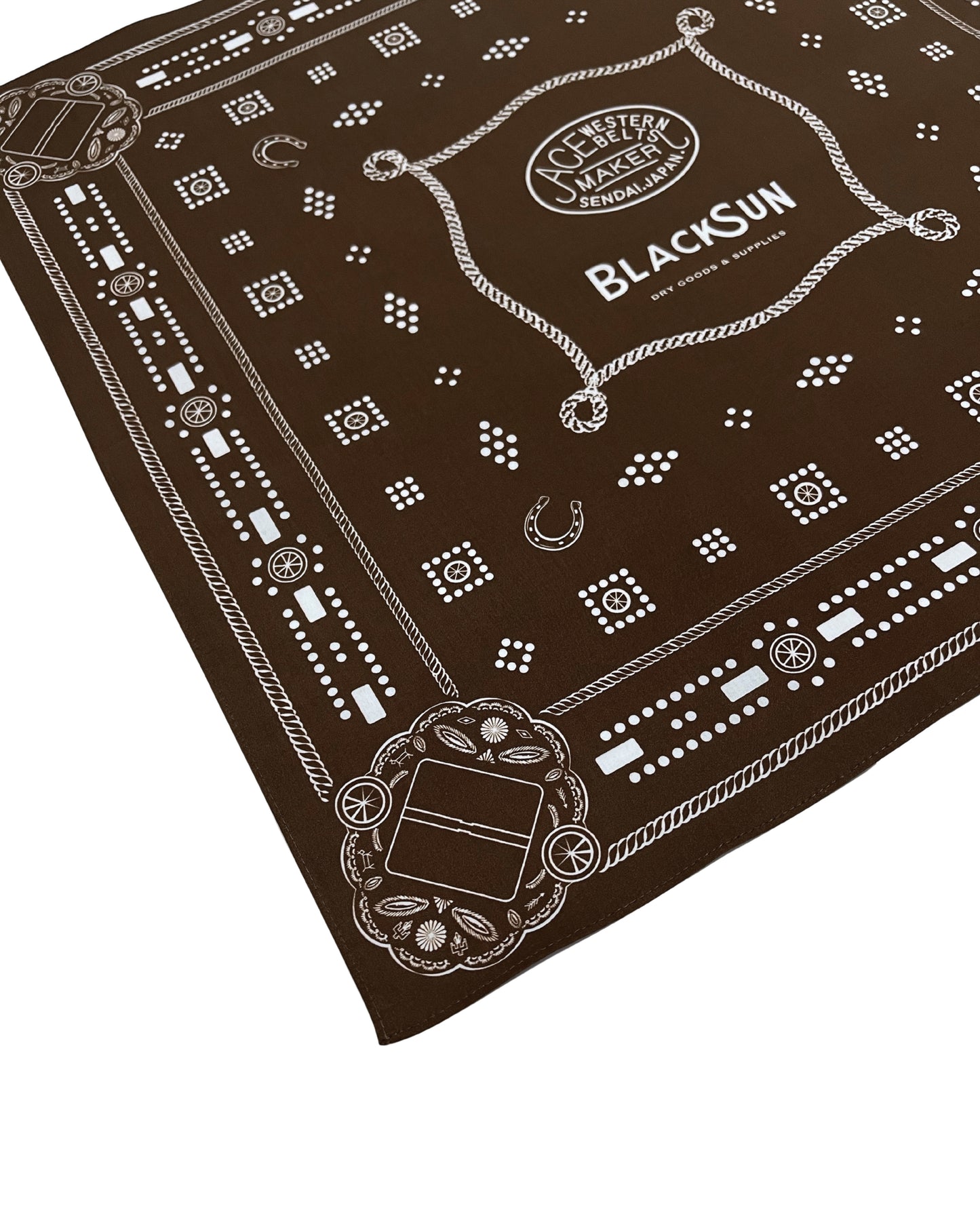 (Pre-Order) BlackSun X ACE WESTERN BELT - "10TH ANNIVERSARY BANDANNA" (Deposit HKD100)