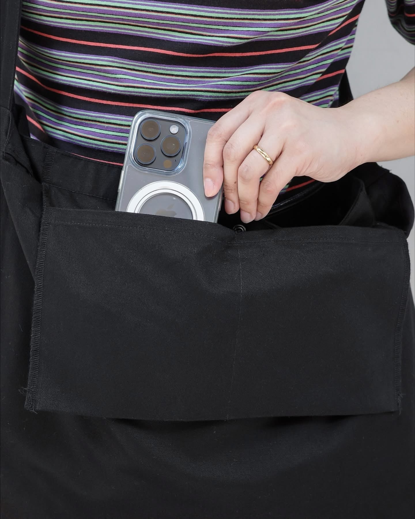 WearMasters - Lot.808 Utility Shoulder Bag (Black)
