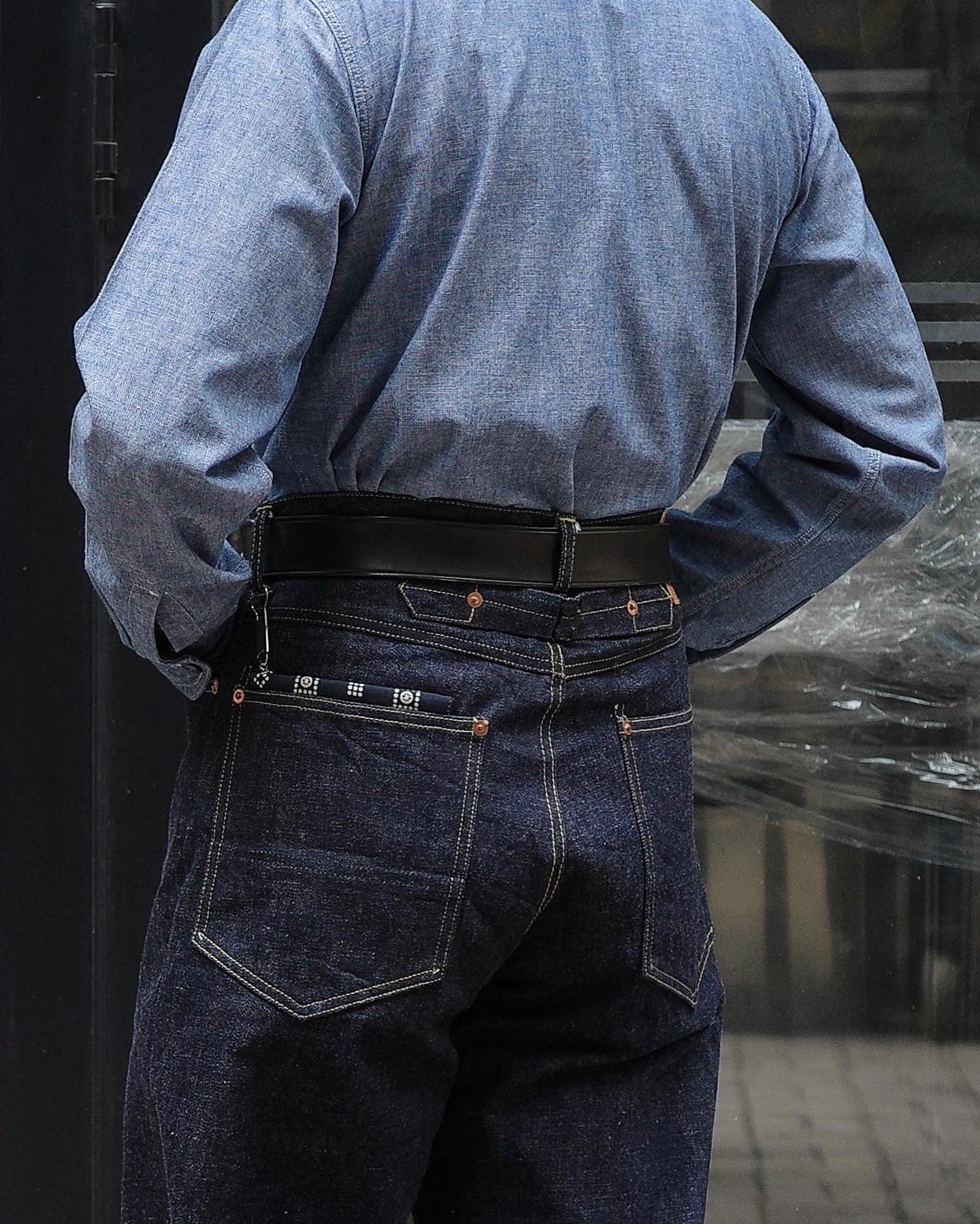 LAWFORD - Lot.243 Buckle-back Five Pocket Denim Pants