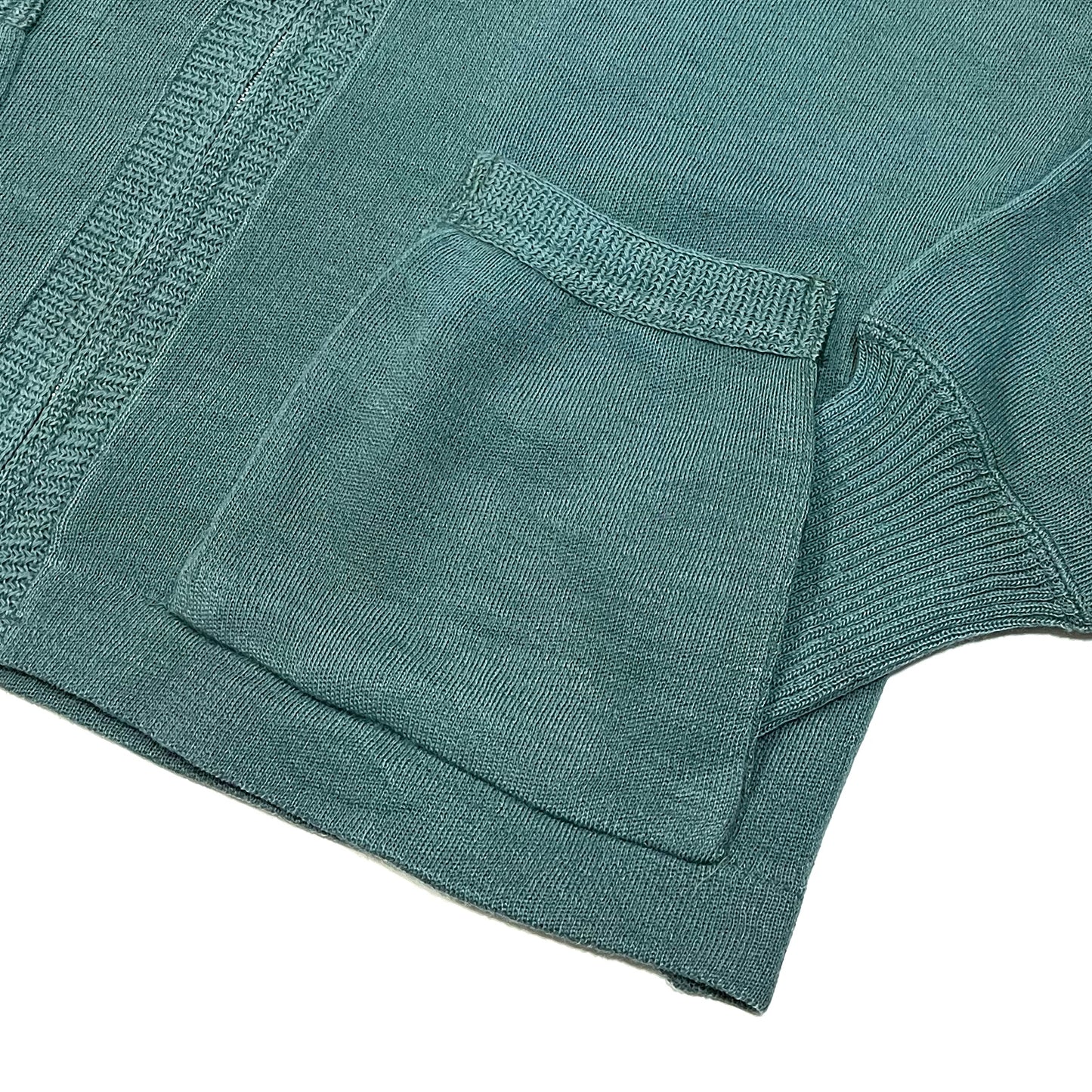 1940s - 1950s Welgrume Wool Zip Cardigan