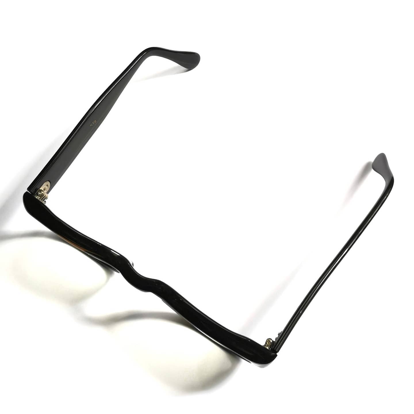 (NOS) Black Wood Eyeglasses