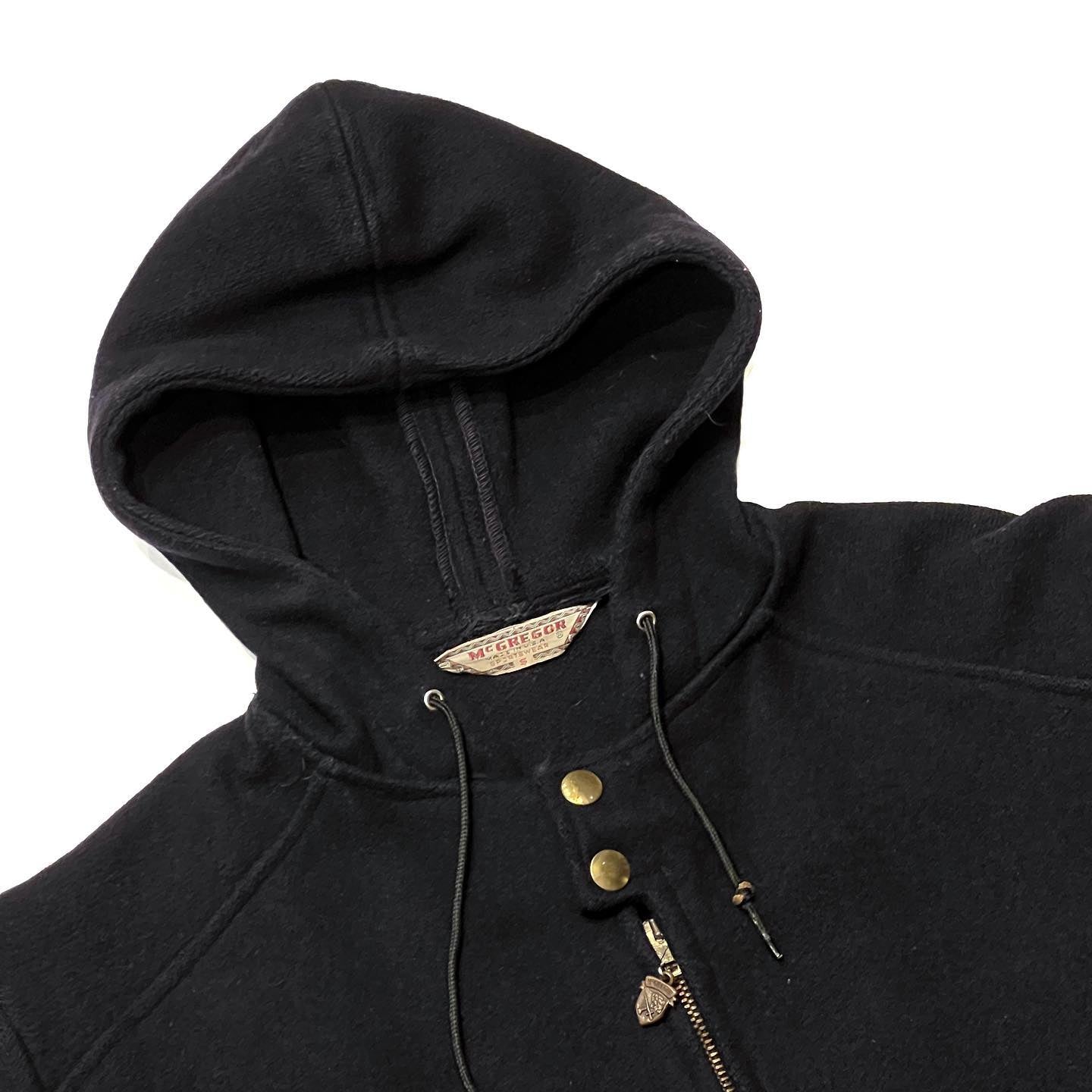 1950s McGregor Wool Hooded Sports Jacket