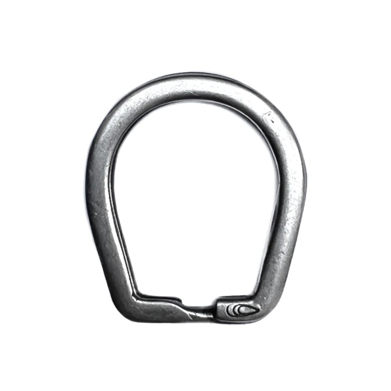 Button Works - Steel Horse Shoe Ring (Antique Silver)