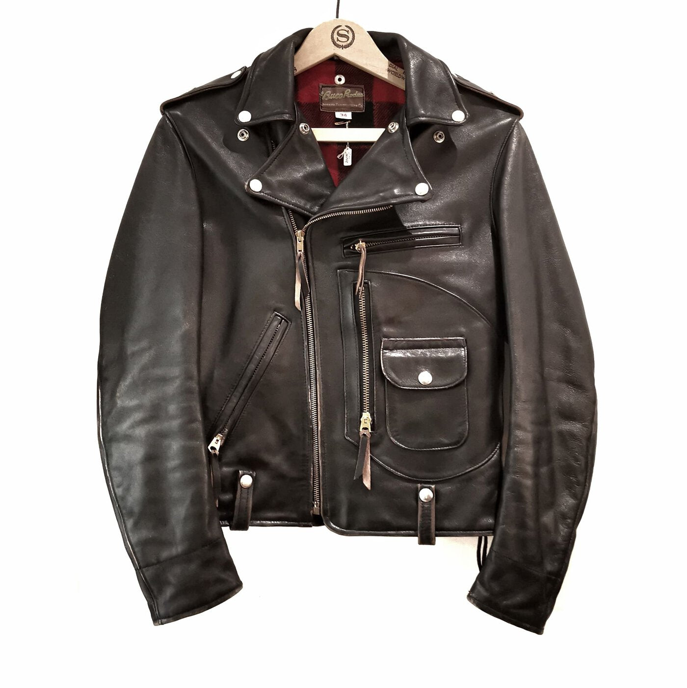 (2nd hand) BUCO J21 Motorcycle Leather Jacket