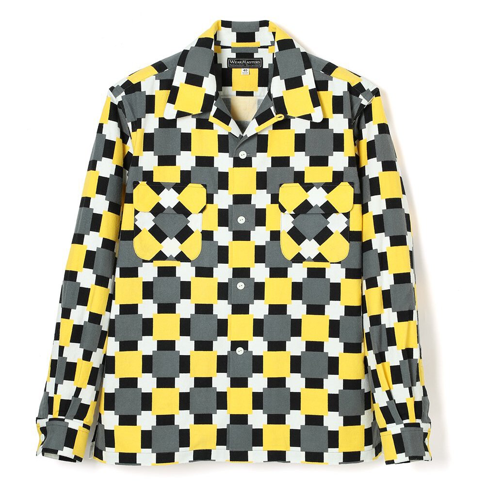 WearMasters Lot.723 Block Print Flannel Shirt