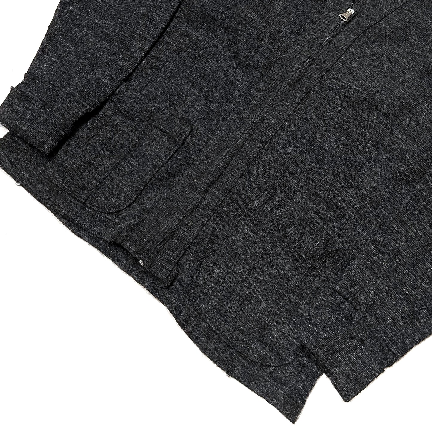 1940s Wool Zip Cardigan