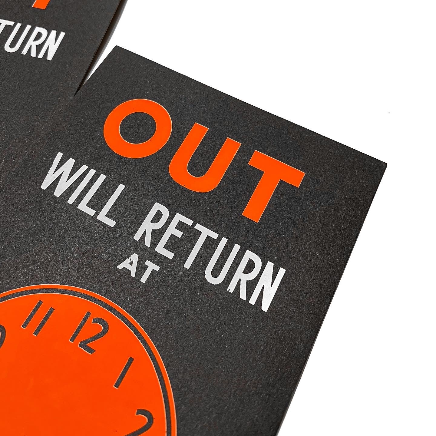 1960s Dead-stock Paper Signs