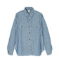 LAWFORD - Lot.312 Work Chambray Shirt (Blue).