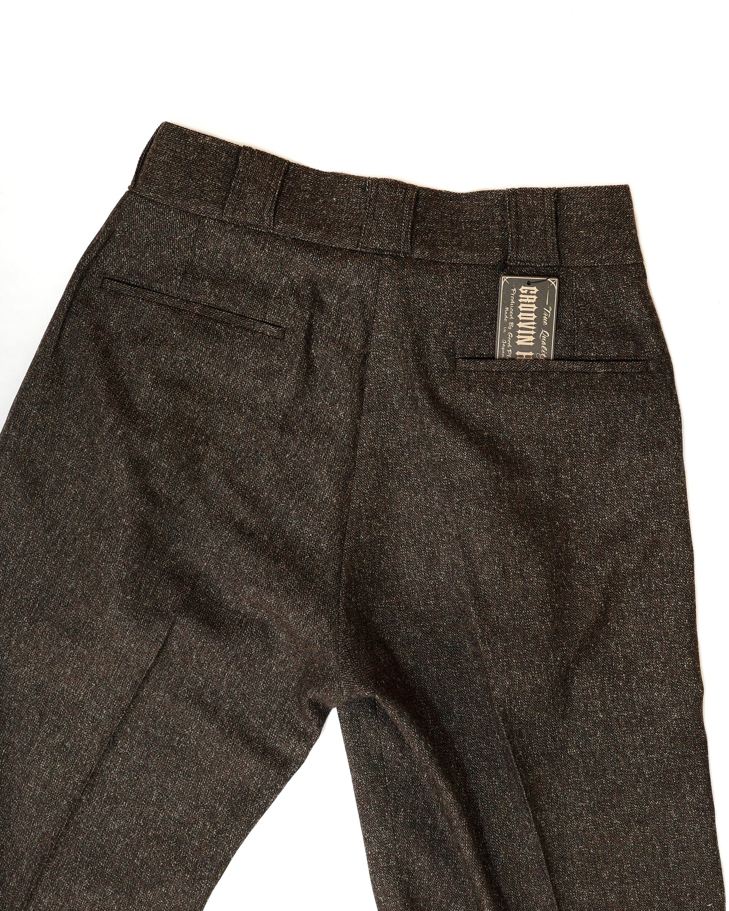 The Groovin High - Lot.240301 1930s Style Trousers "Brown”