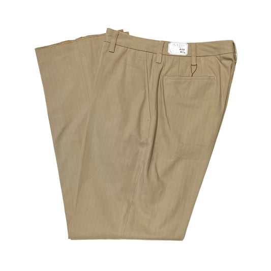 THE BALD CO. - Lot.468 HBT Wide Pants (Sand)