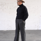 The Groovin High - Lot.240205 1940s Style Turtle-neck Knit "Black"