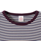 Healthknit - HR25S-L210 Line Sox Border T-Shirt (BROWN)